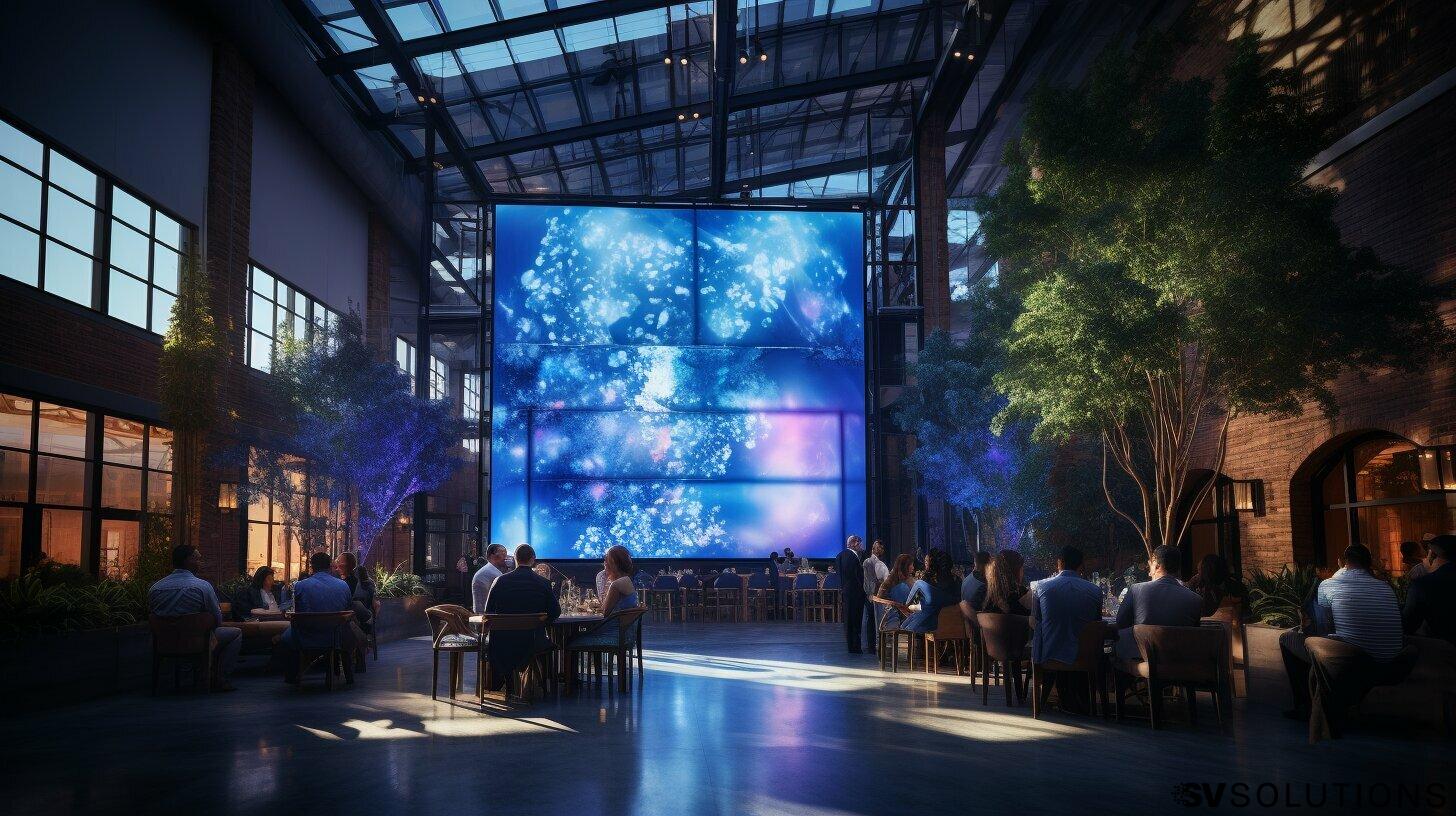 Indoor LED Screen in Fresno