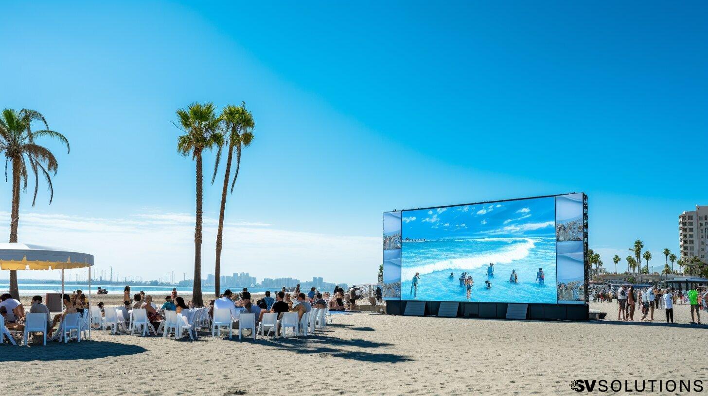 Led Screen in Long Beach