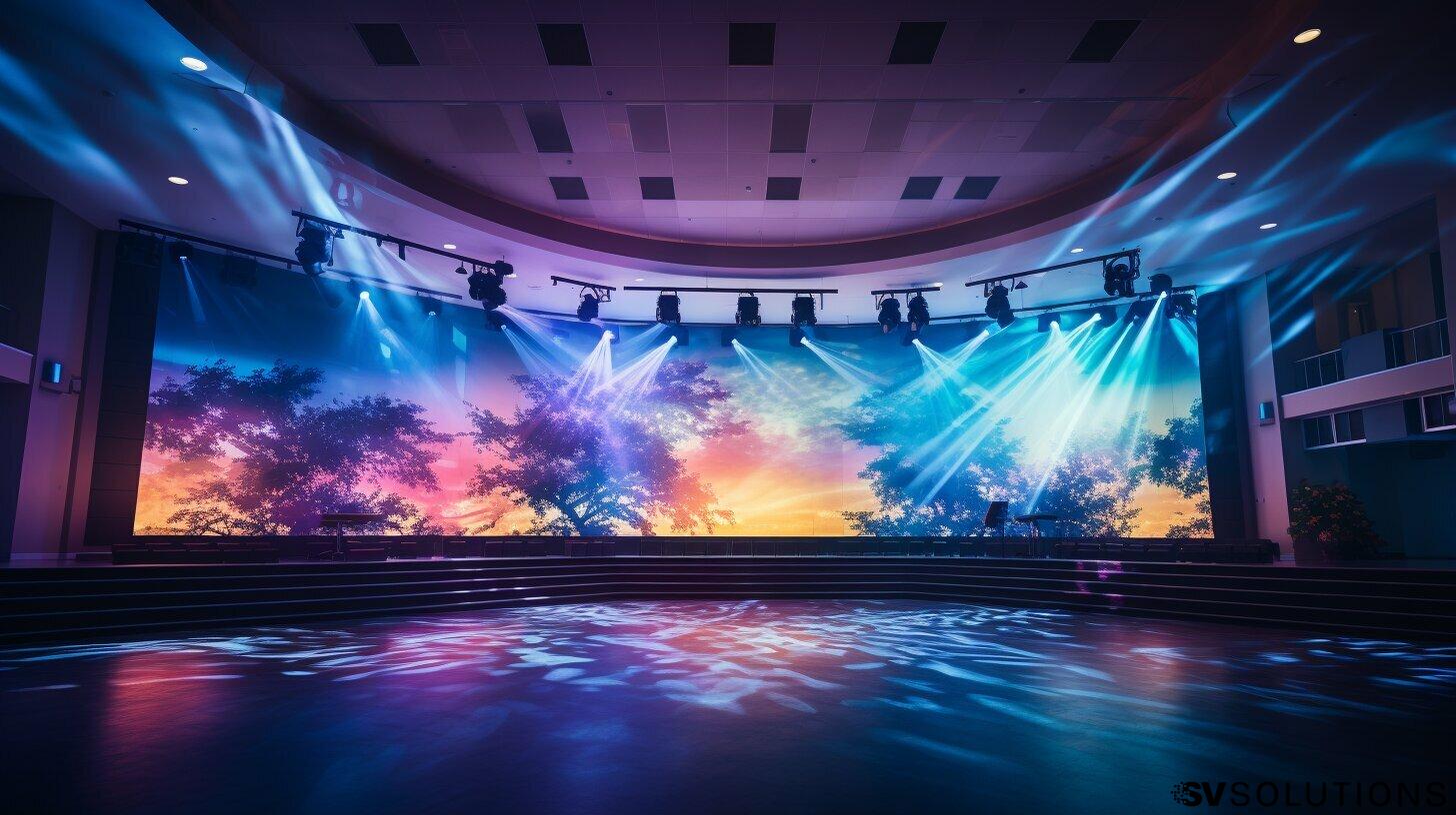 Led Wall for Church in Long Beach