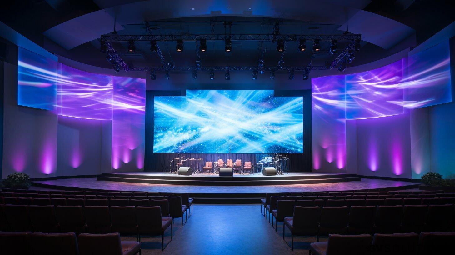 Led Wall for Church in Oakland: Enhancing the Worship Experience