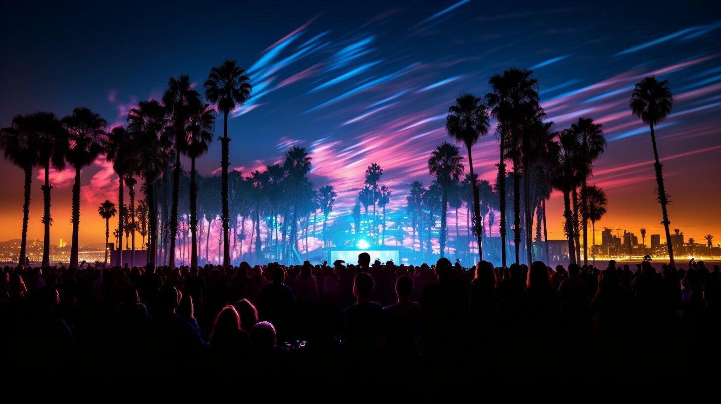 Led wall in Long Beach