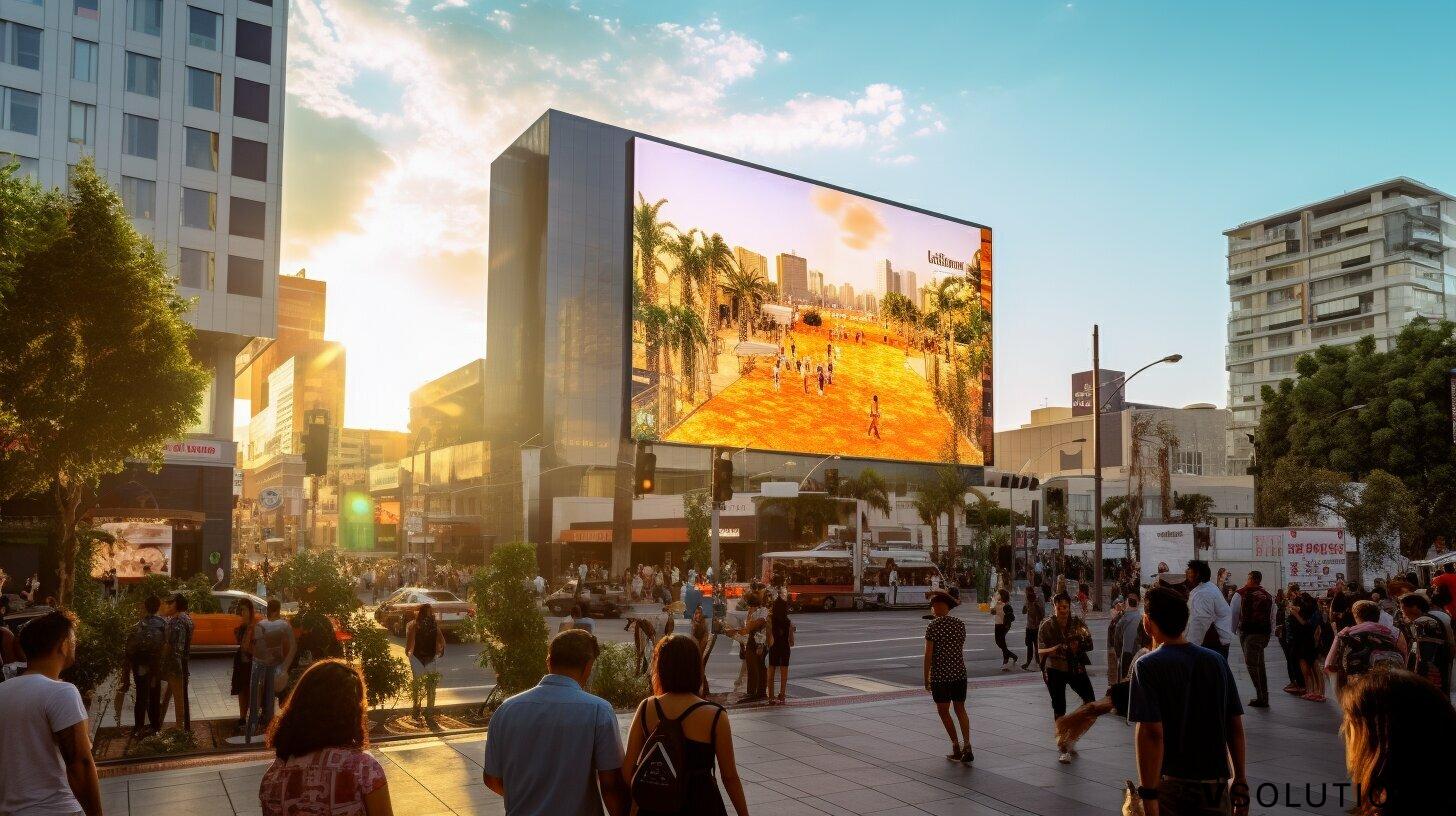 Outdoor LED Screen in Los Angeles