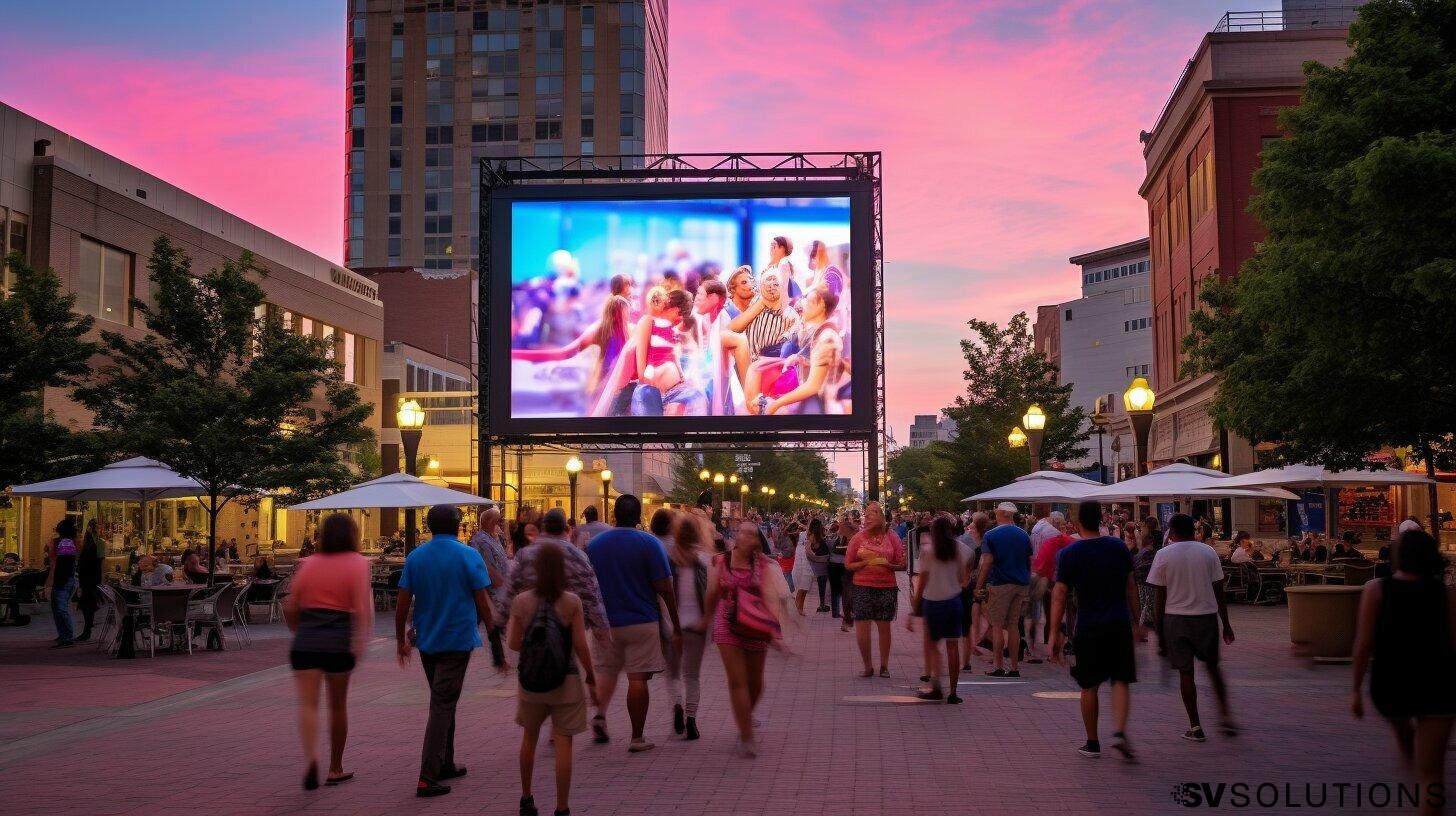 Big LED Screen in Rochester