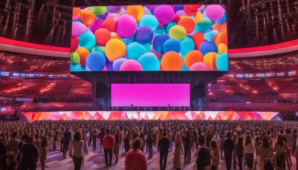 Indoor and outdoor LED screens