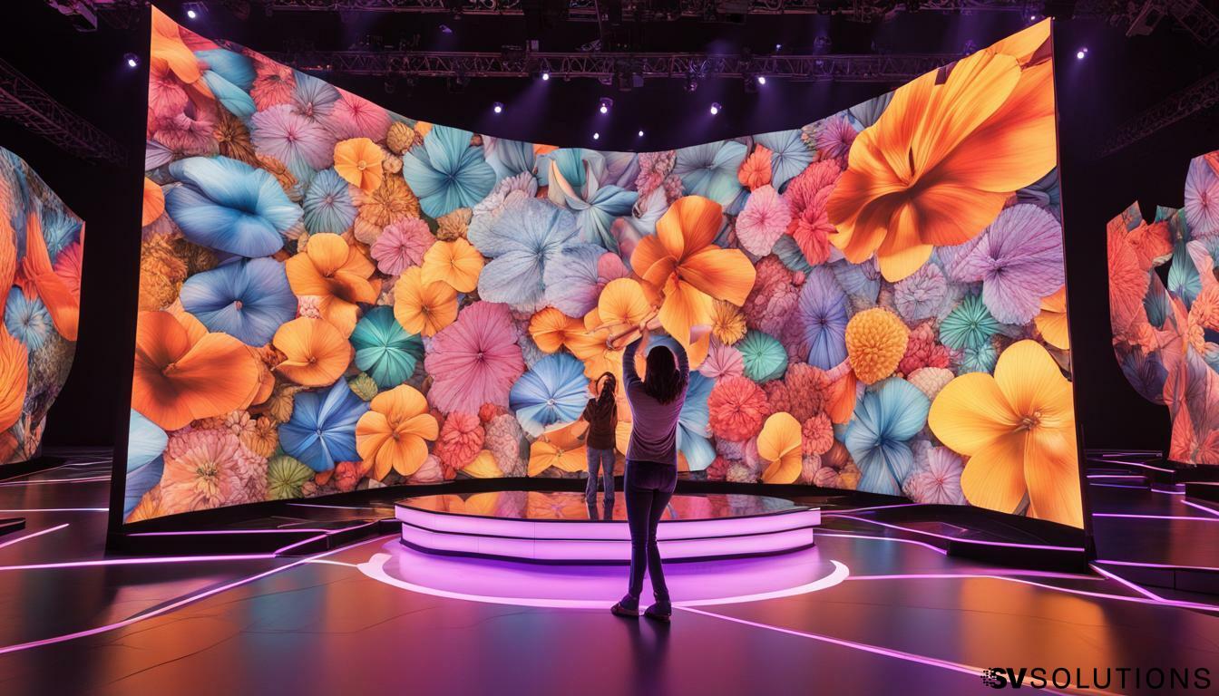 The Magic of Curved LED Screens