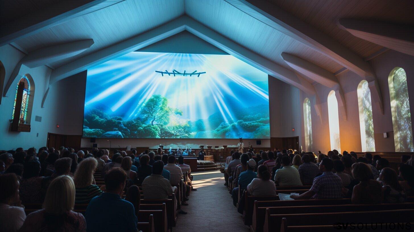 Enhancing Worship Experience with an LED Screen for Church in New Rochelle
