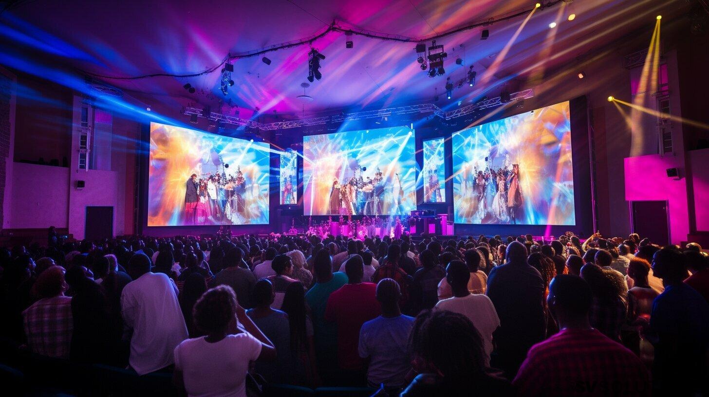 Enhancing Worship Services with LED Screens for Churches in Yonkers
