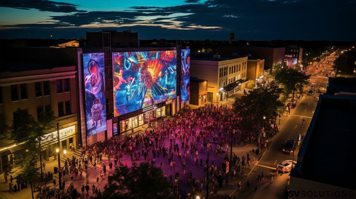 LED Wall in Syracuse: Making Events and Advertising Come to Life