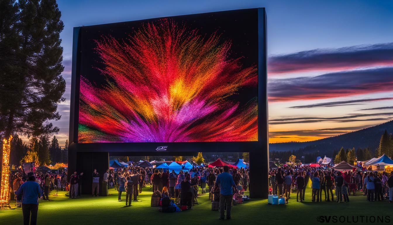 Big LED Screen in Bend