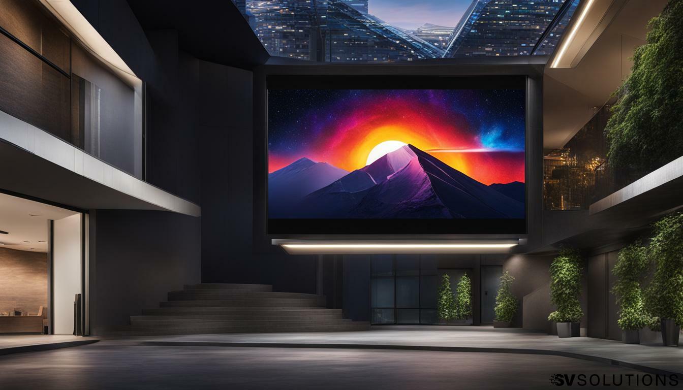 Discover the Magnificence of a Big LED Screen in Draper
