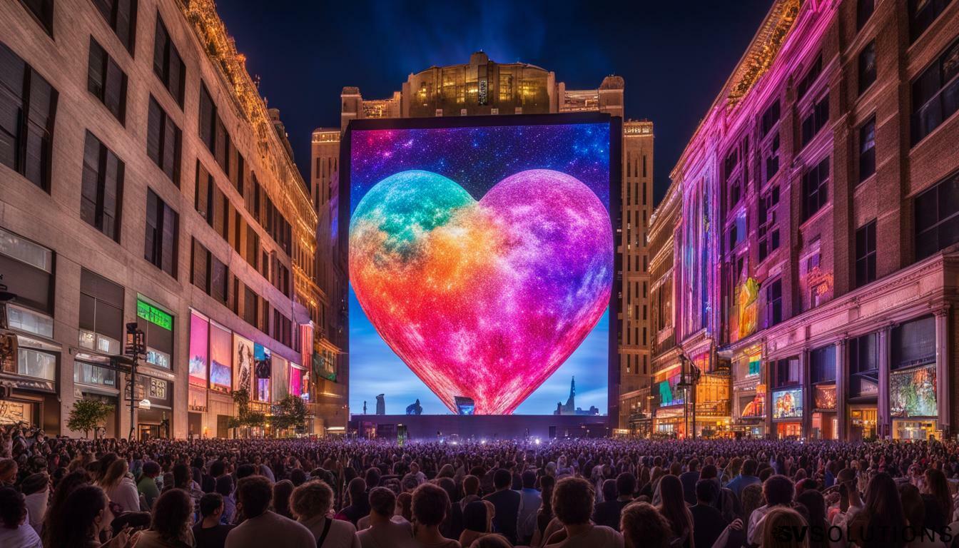 Big LED Screen in Fort Worth