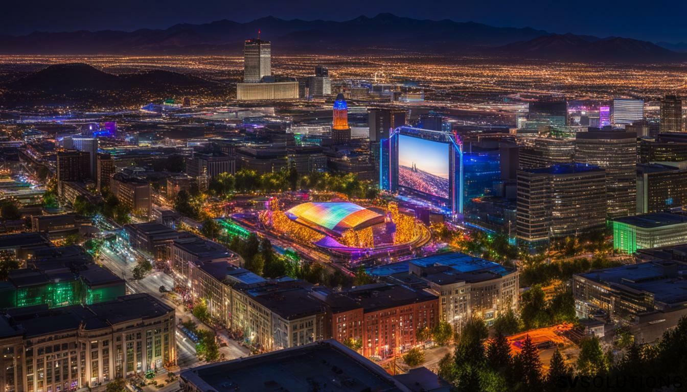 Discover the Magic of Our Big LED Screens in Salt Lake City