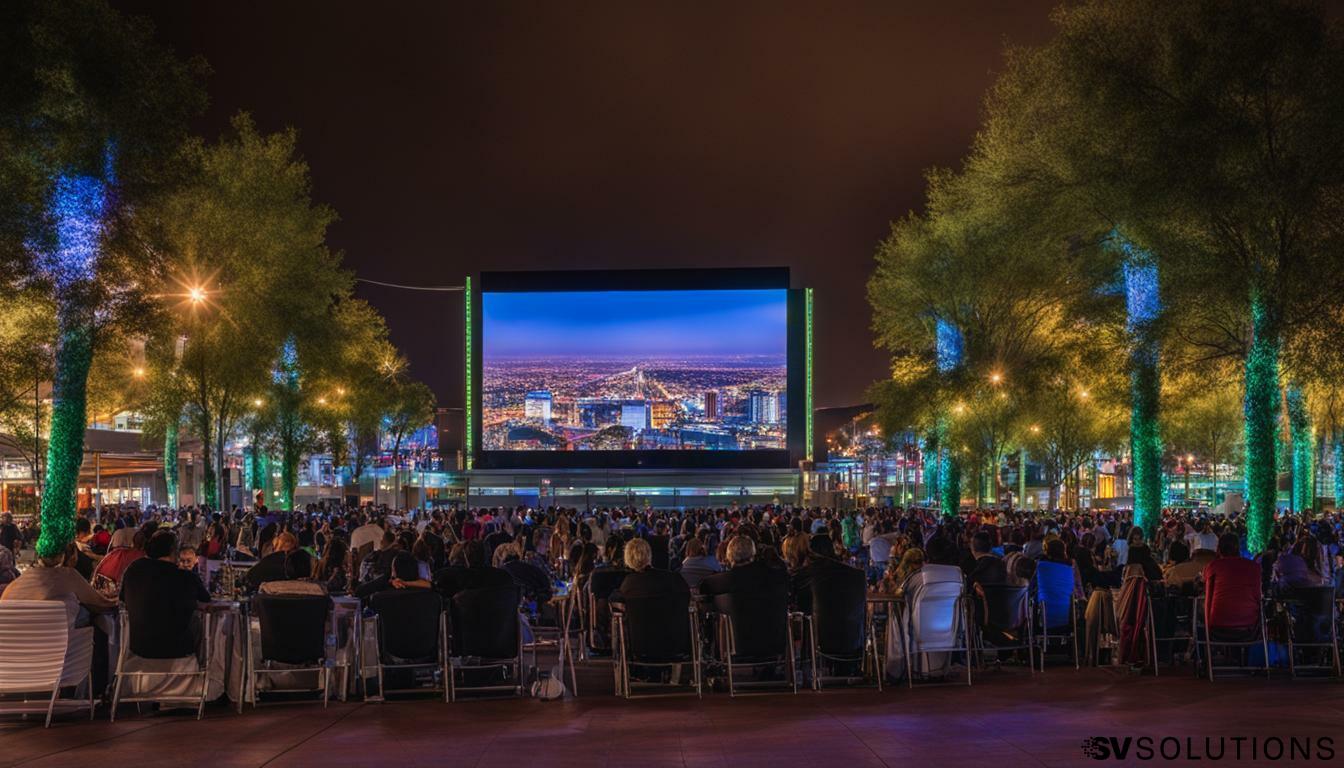 Discover the Immersive Visual Experience of Our Big LED Screen in Sierra Vista