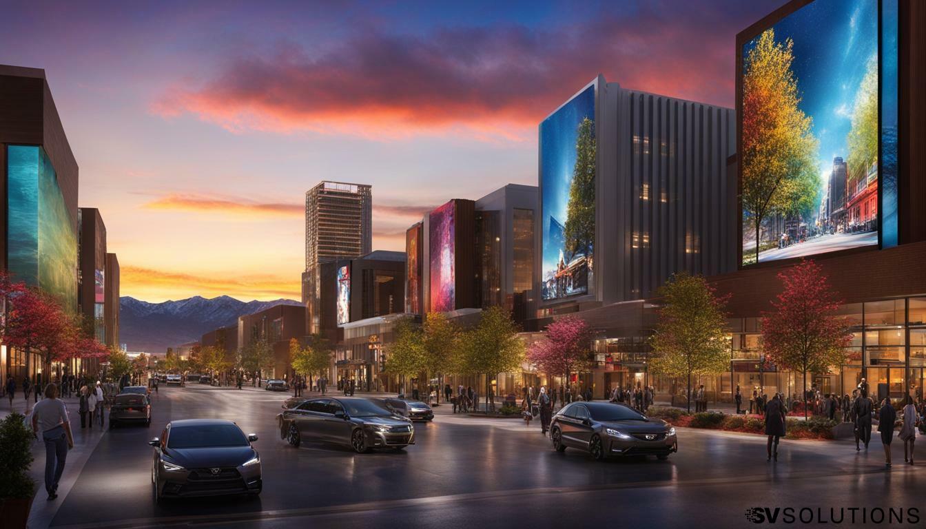 Experience the Power and Versatility of Big LED Screens in South Jordan