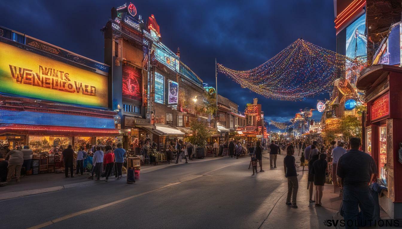 Experience the Vibrancy of Our Big LED Screen in West Wendover with Sound & Video Solutions