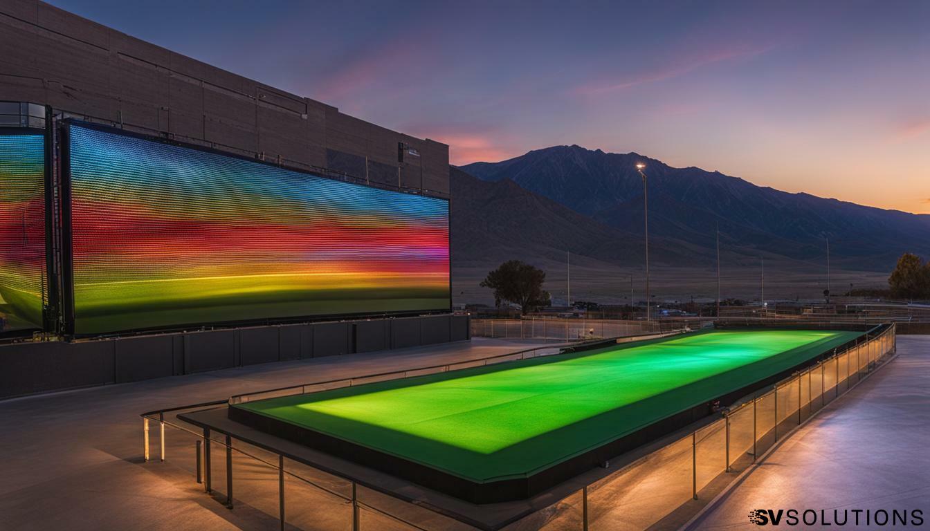 Big LED screen in Winnemucca