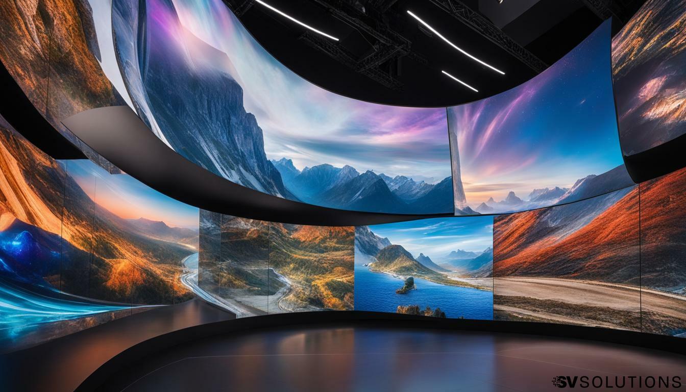 Curved LED Video Wall Technology