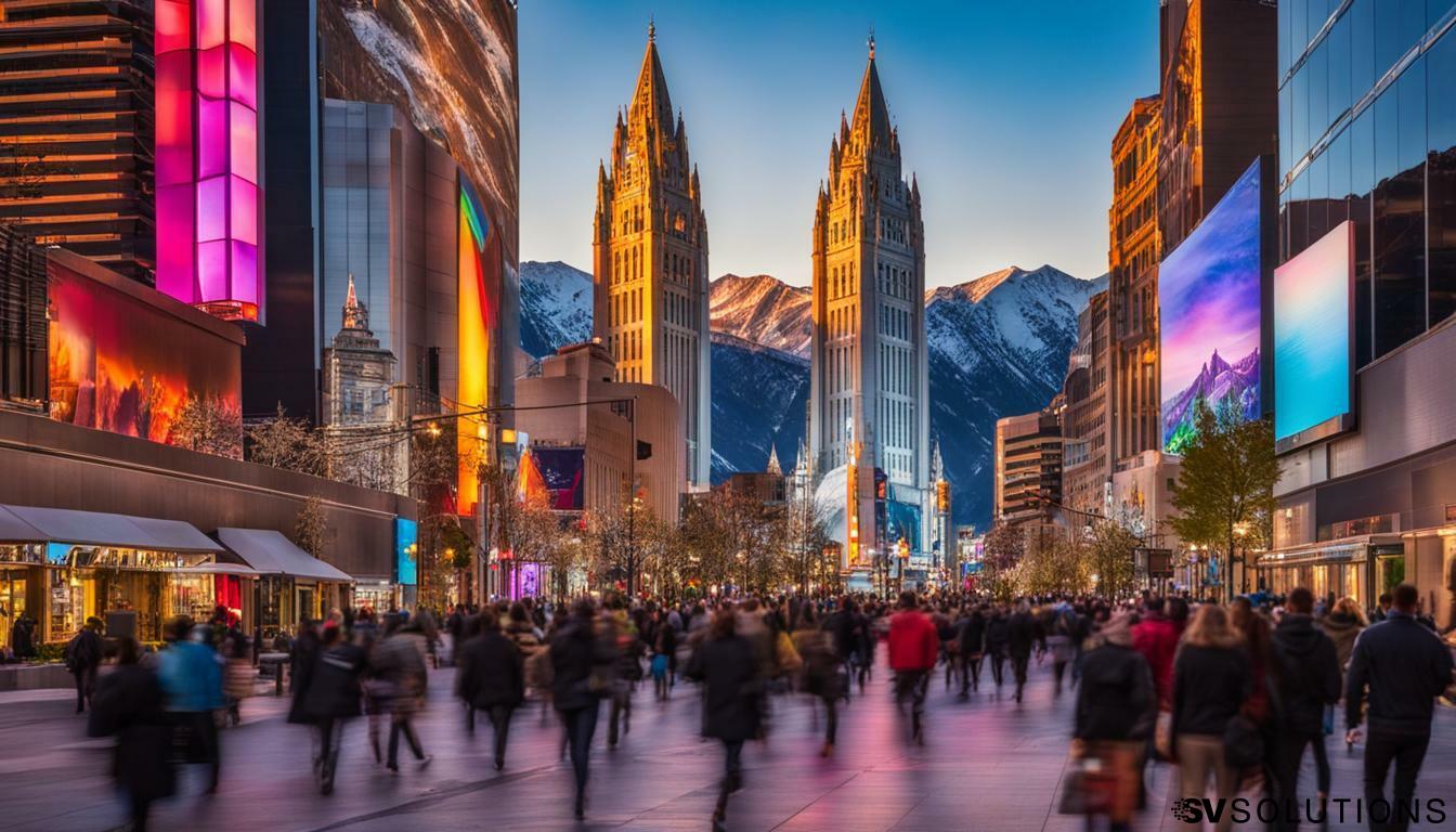 Digital signage in Salt Lake City