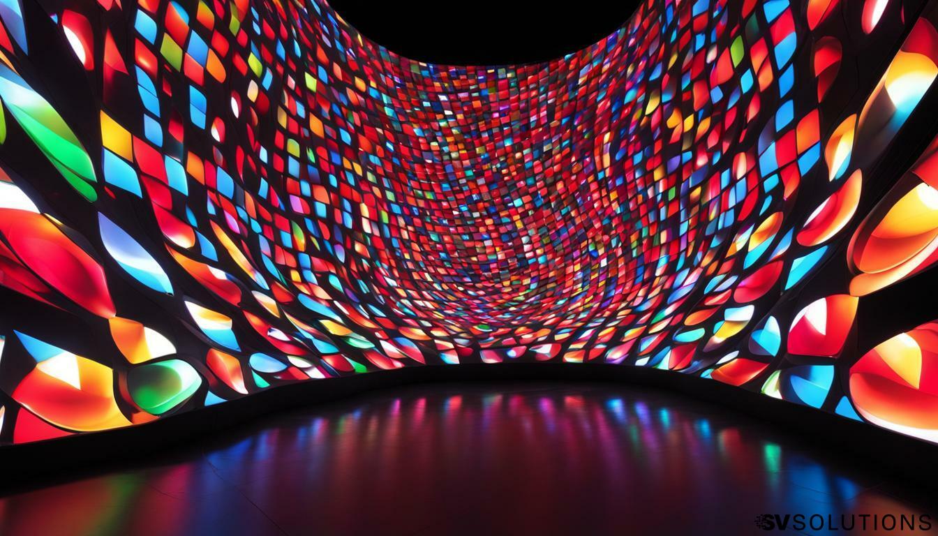 Flexible LED Display Panels