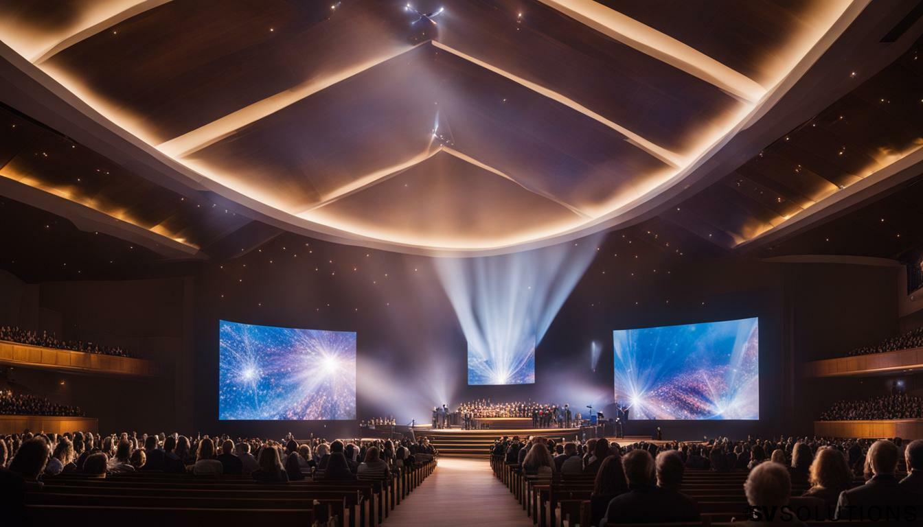 Flexible LED Screen for Church – Enhancing the Worship Experience