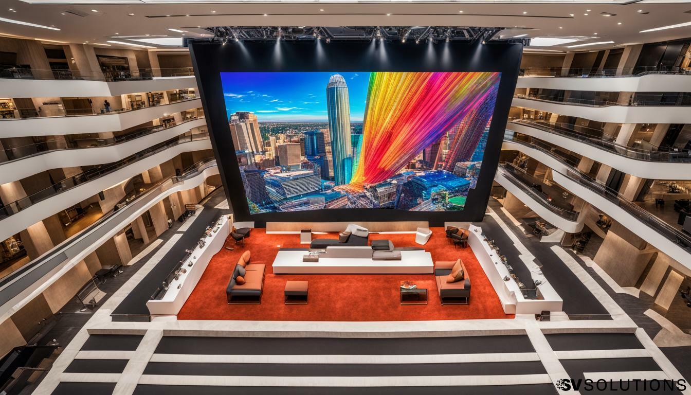 Indoor LED screen in Bakersfield