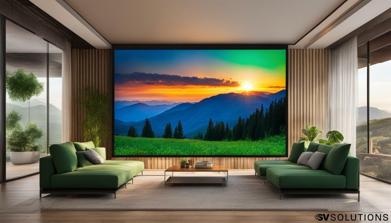 Indoor LED Screen in Sandy