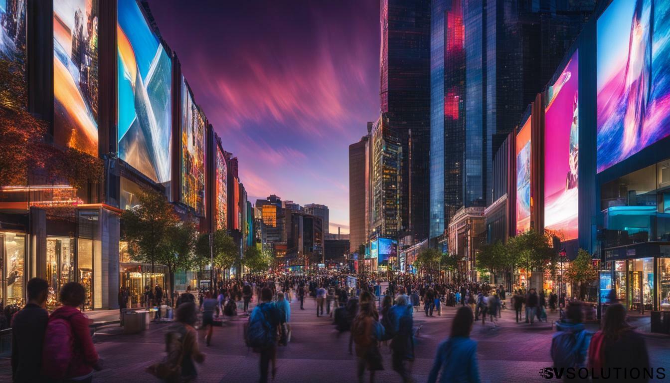 Experience the Vibrancy of Our LED Display in Logan