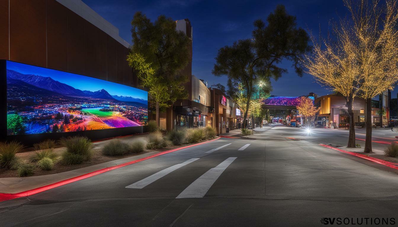 LED Display in West Wendover