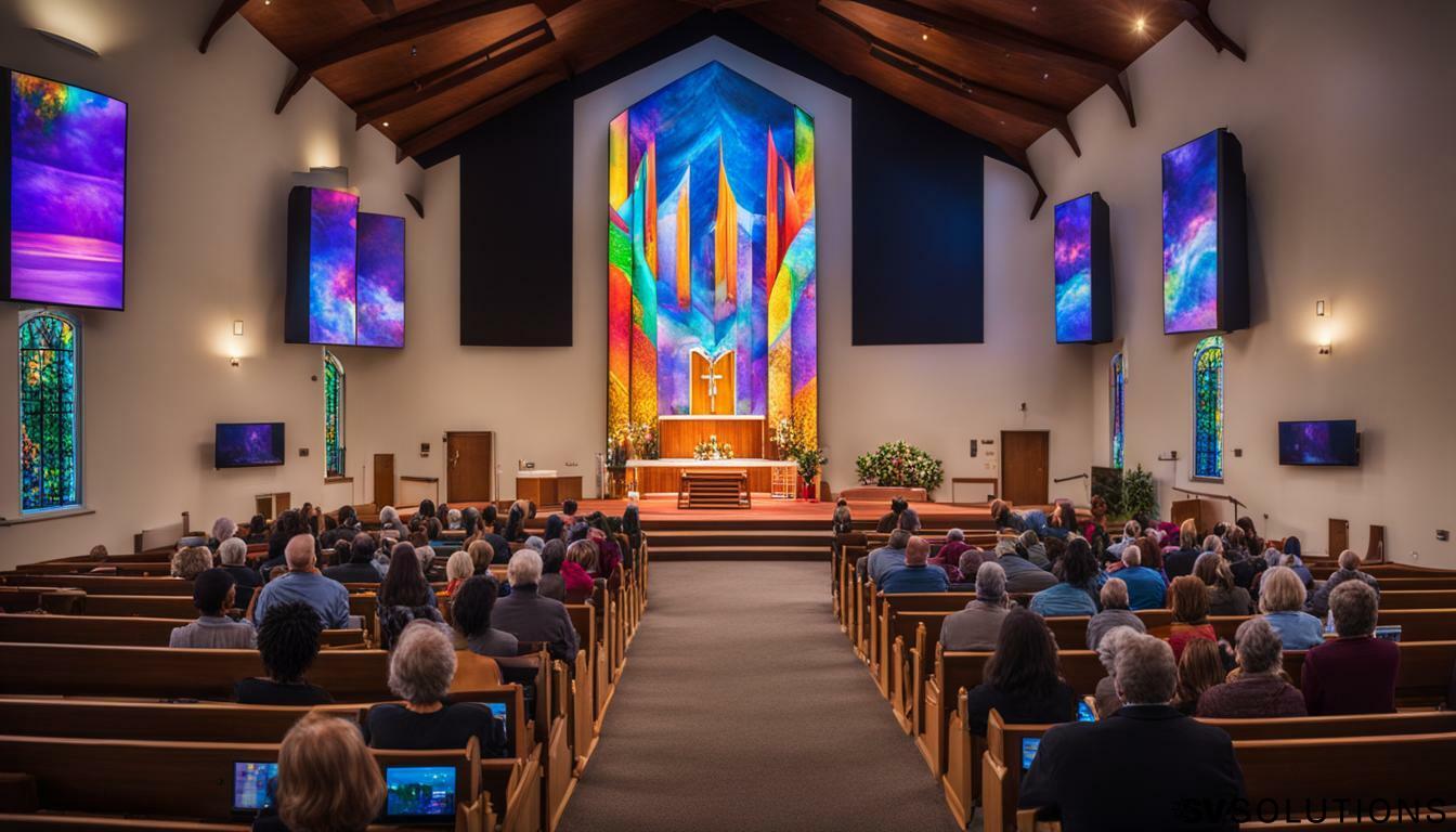 Experience Vibrant Worship with Our LED Screen for Church in Beaverton