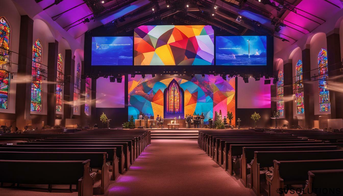 Enhance Church Worship Experience with High-Quality LED Screens in Dallas