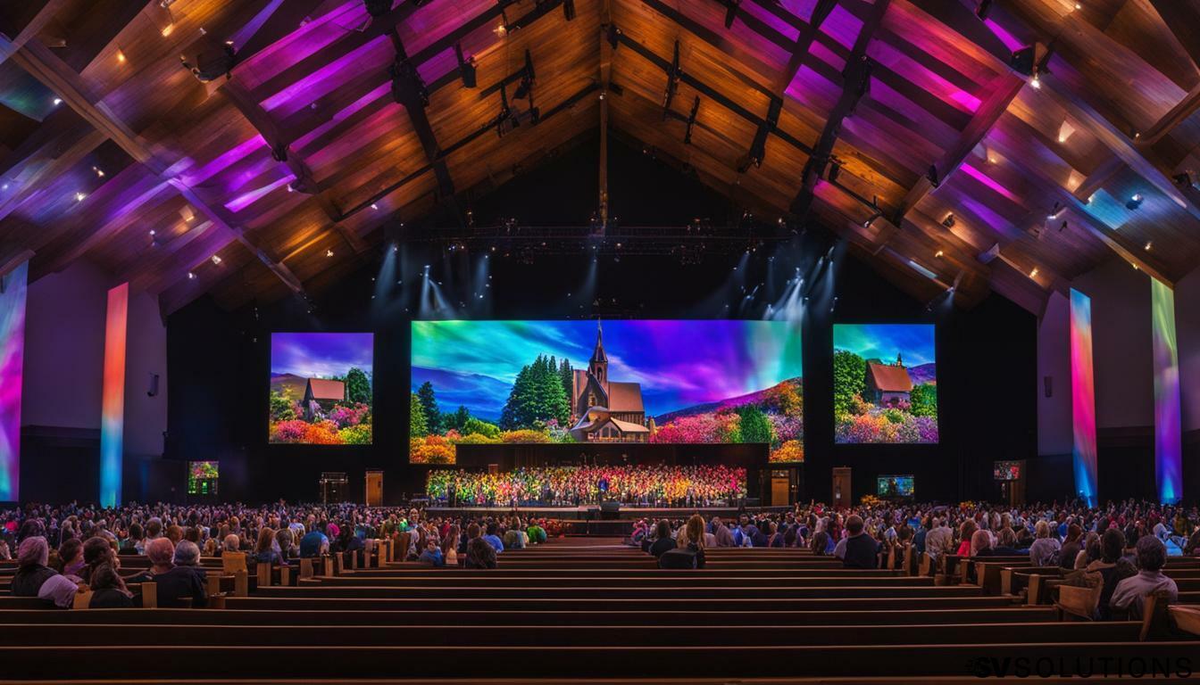 LED Screen for Church in Eugene