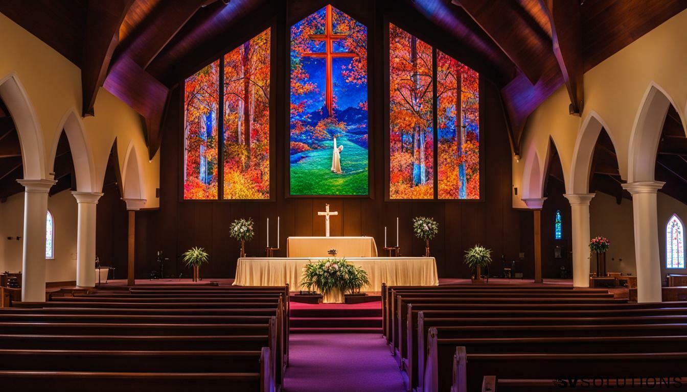 LED Screen for Church in Flagstaff