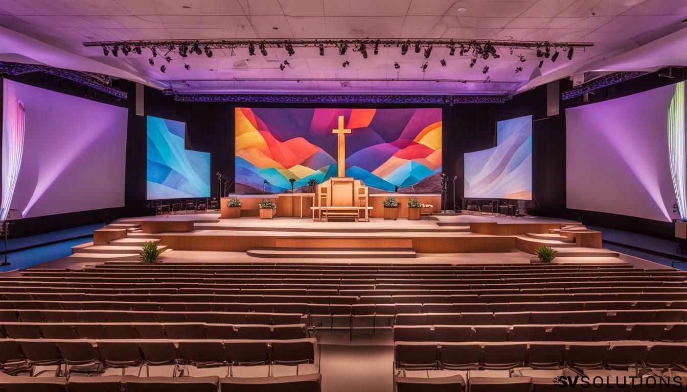 LED Screen for Church in Houston