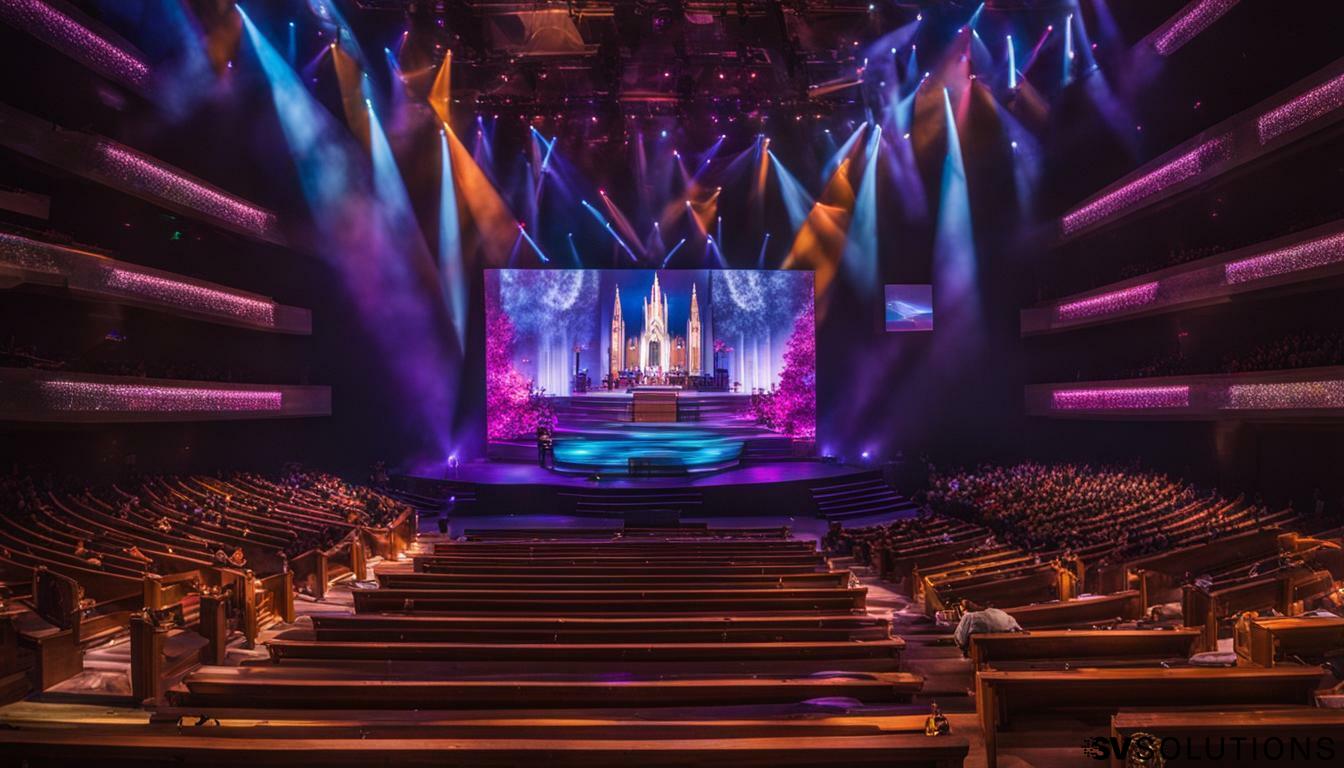 Discover the Power and Clarity of Our LED Screen for Church in Murray