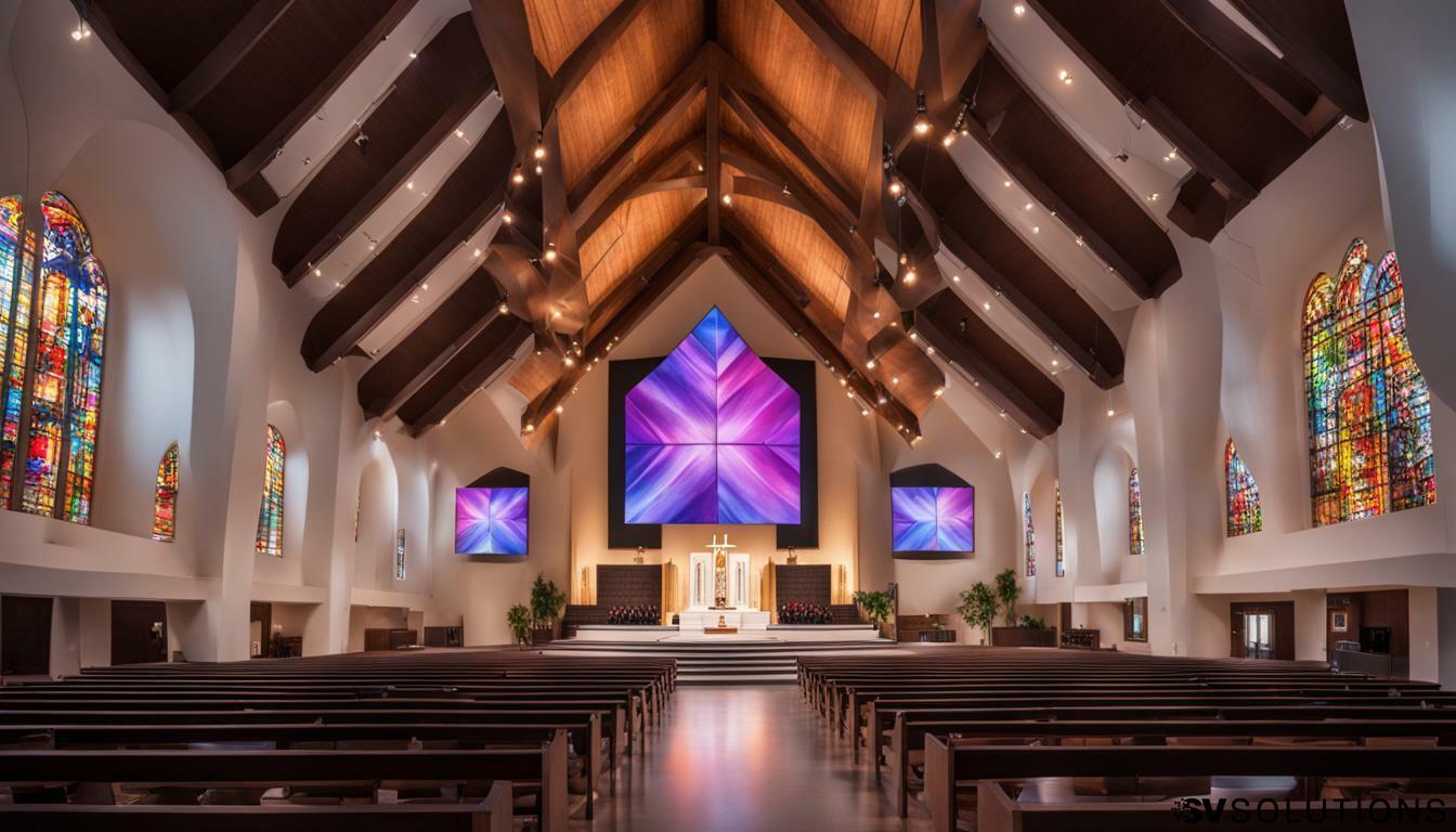 Illuminate Your Worship with Our LED Screen for Church in Springfield