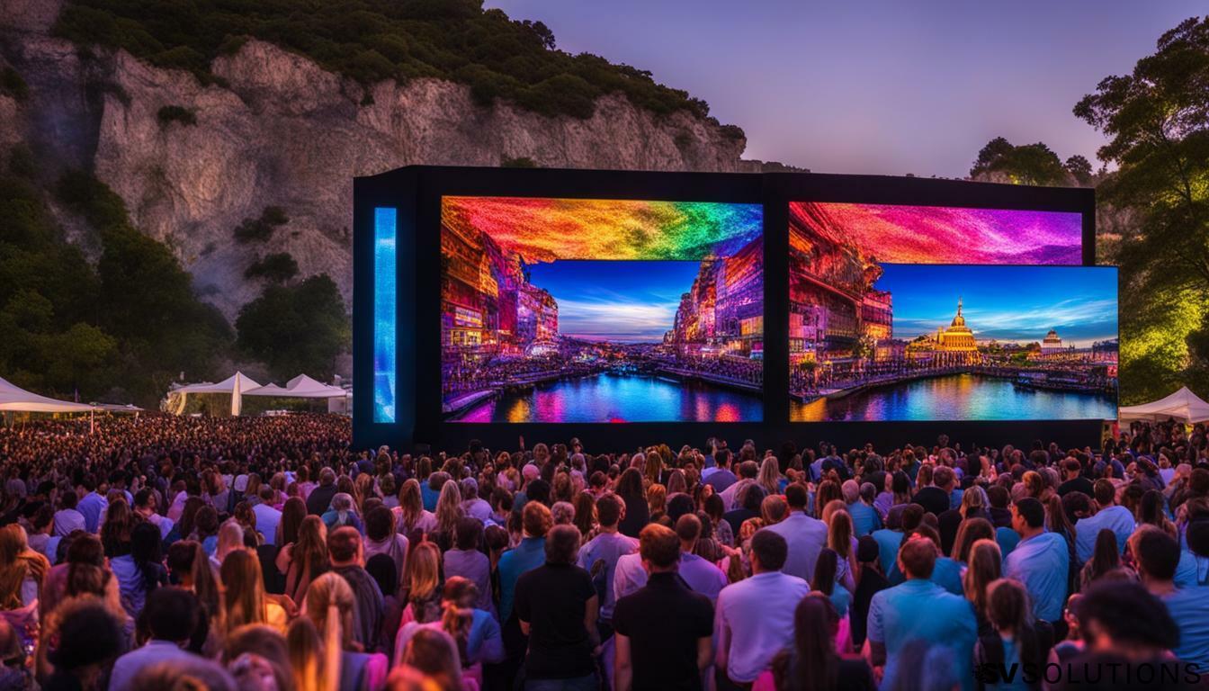 Experience the Brilliance of Our LED Screen in Lovelock