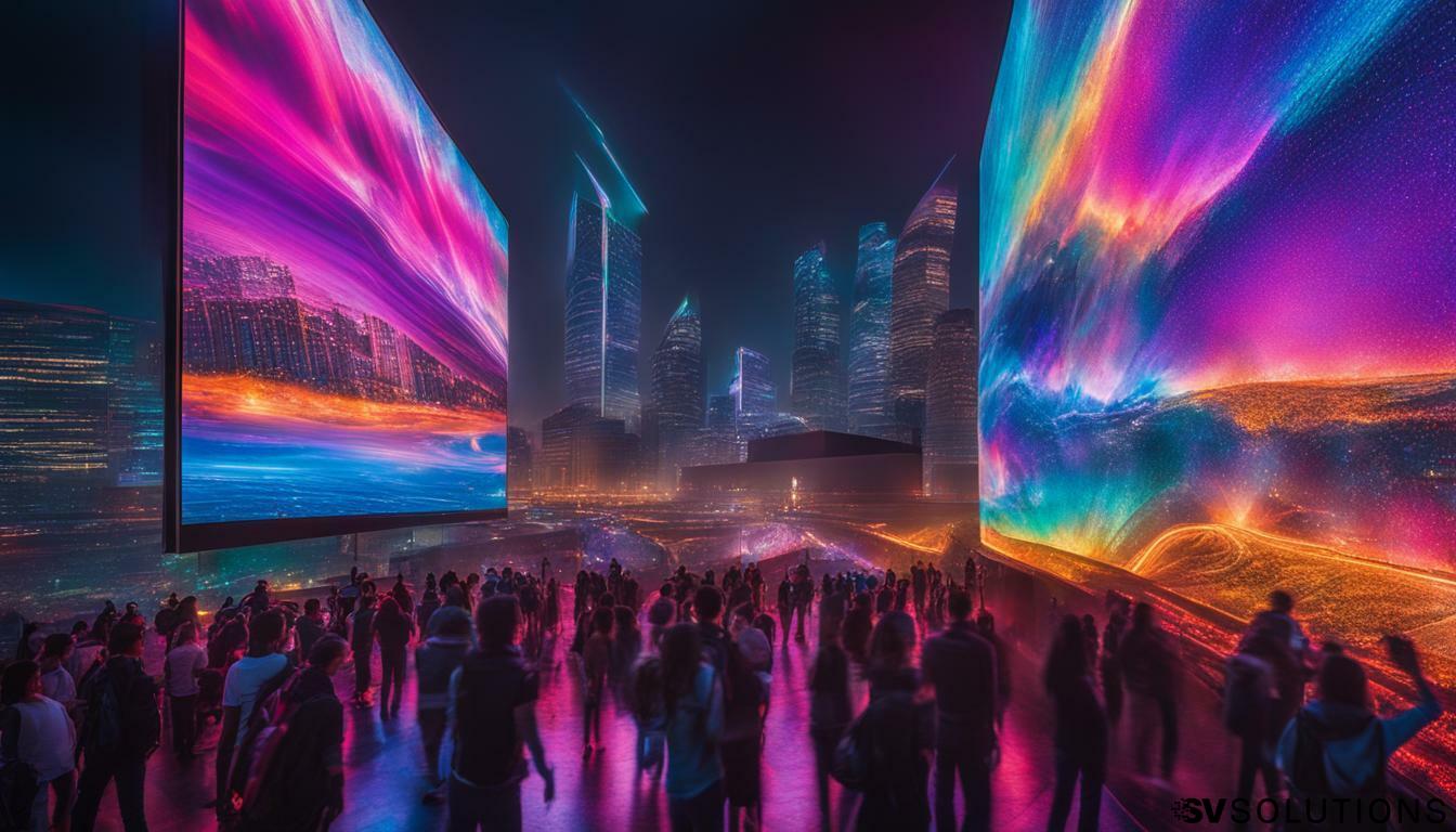 Experience Breathtaking Visuals with Our LED Screen in Sparks