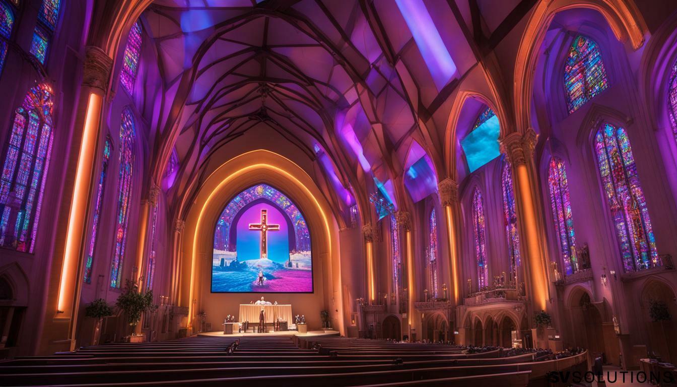 LED Wall for Church in Austin