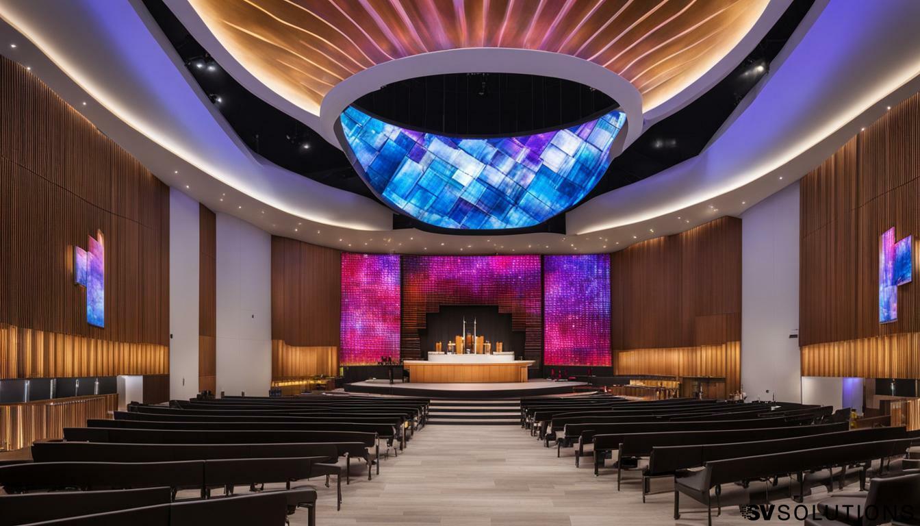 LED Wall for Church in Avondale