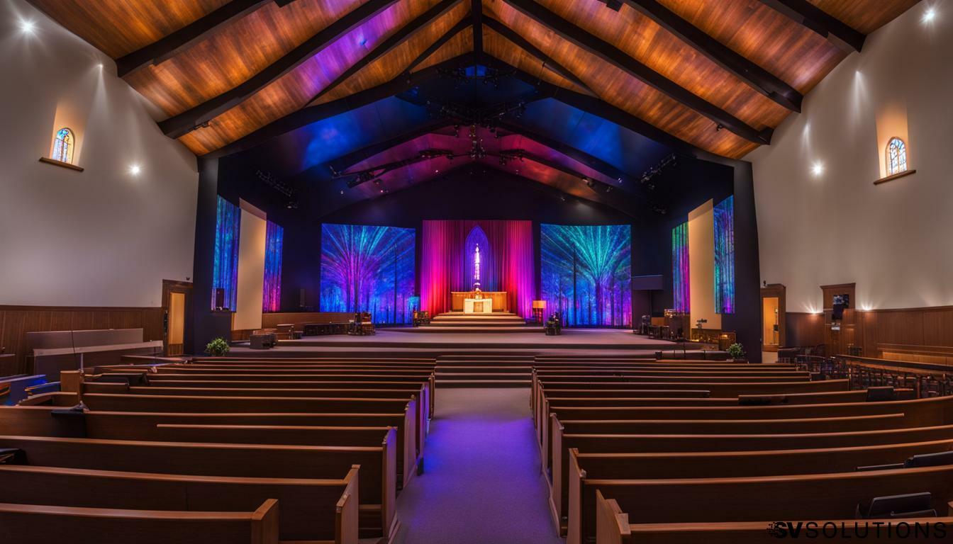 LED Wall for Church in Boulder City