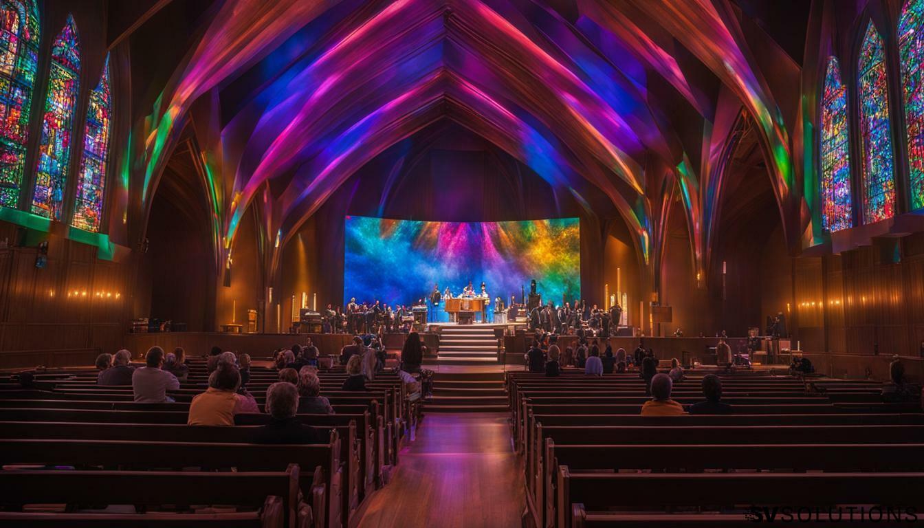 LED Wall for Church in Draper