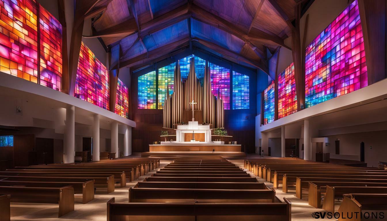 LED Wall for Church in Fernley