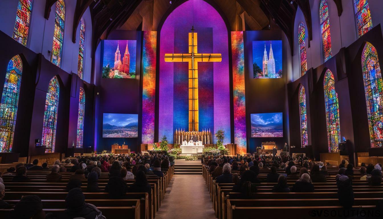 Elevate Your Worship Experience with an LED Wall for Your Church in Lehi