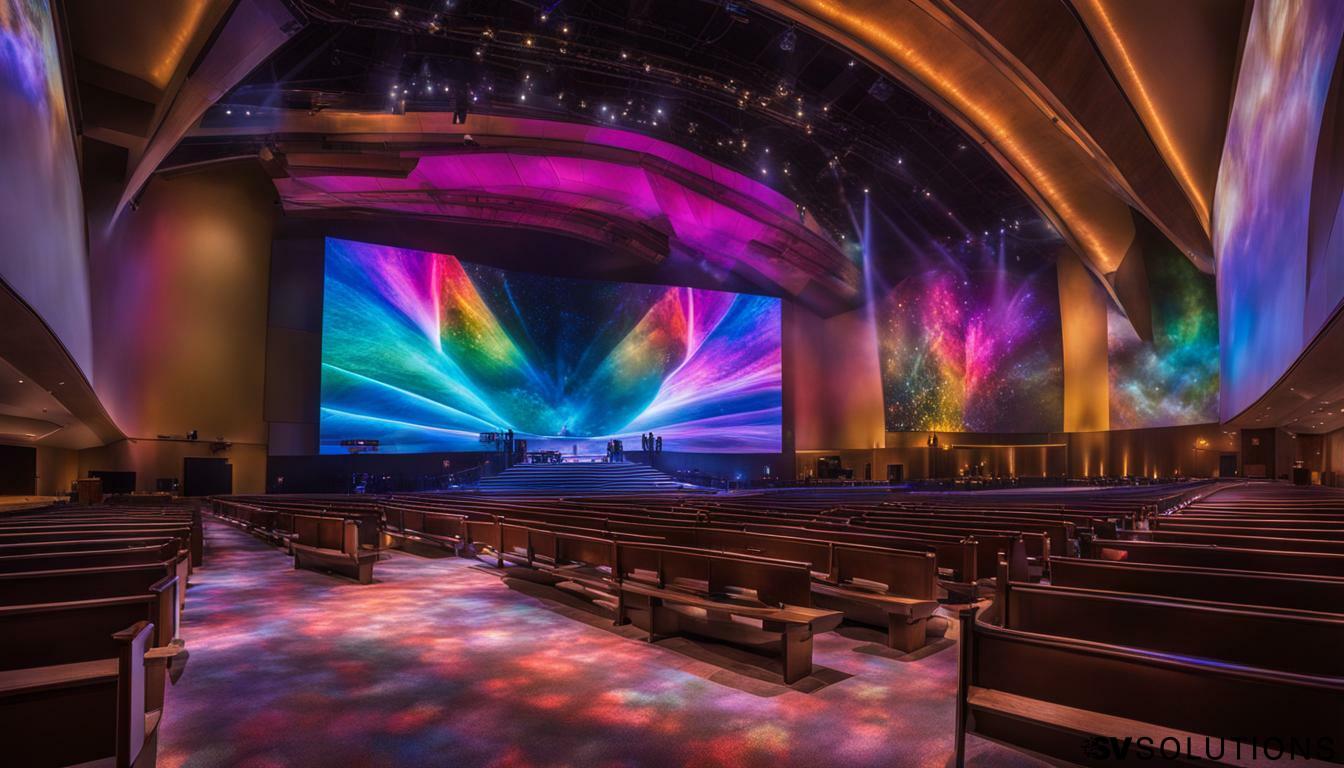 LED Wall for Church in Mesquite