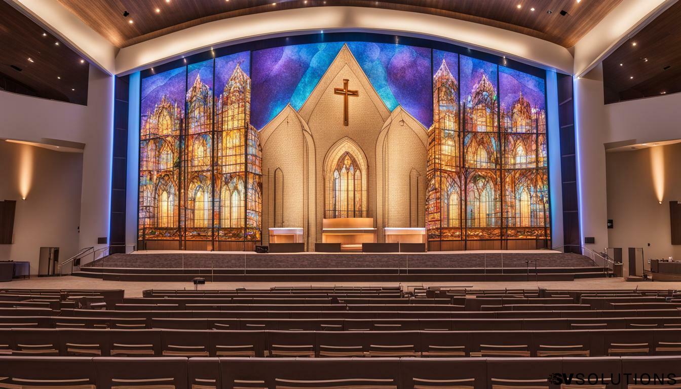 LED Wall for Church in Plano