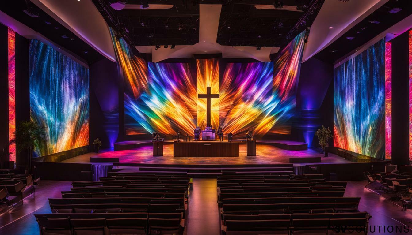 Enhance Your Worship Experience with an LED Wall for Church in Sparks