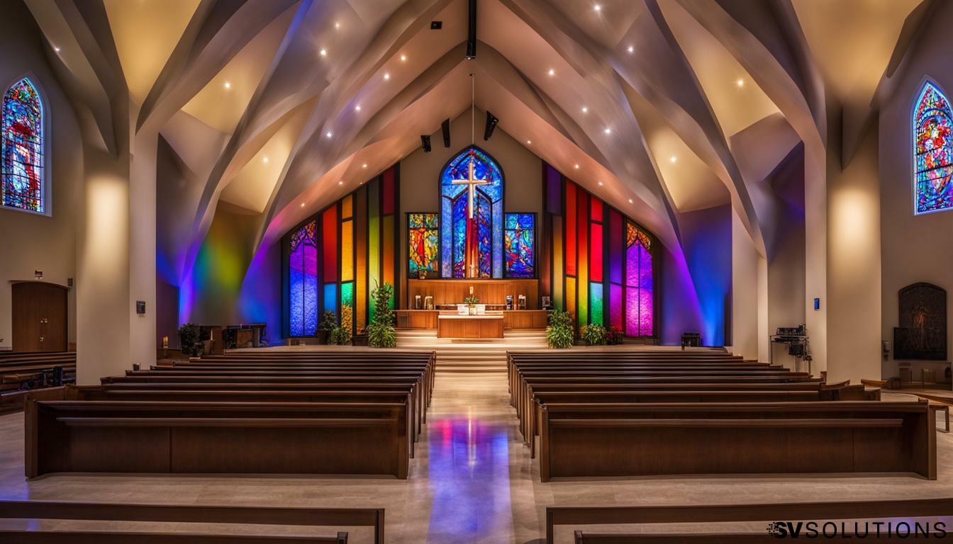 LED Wall for Church in St. George