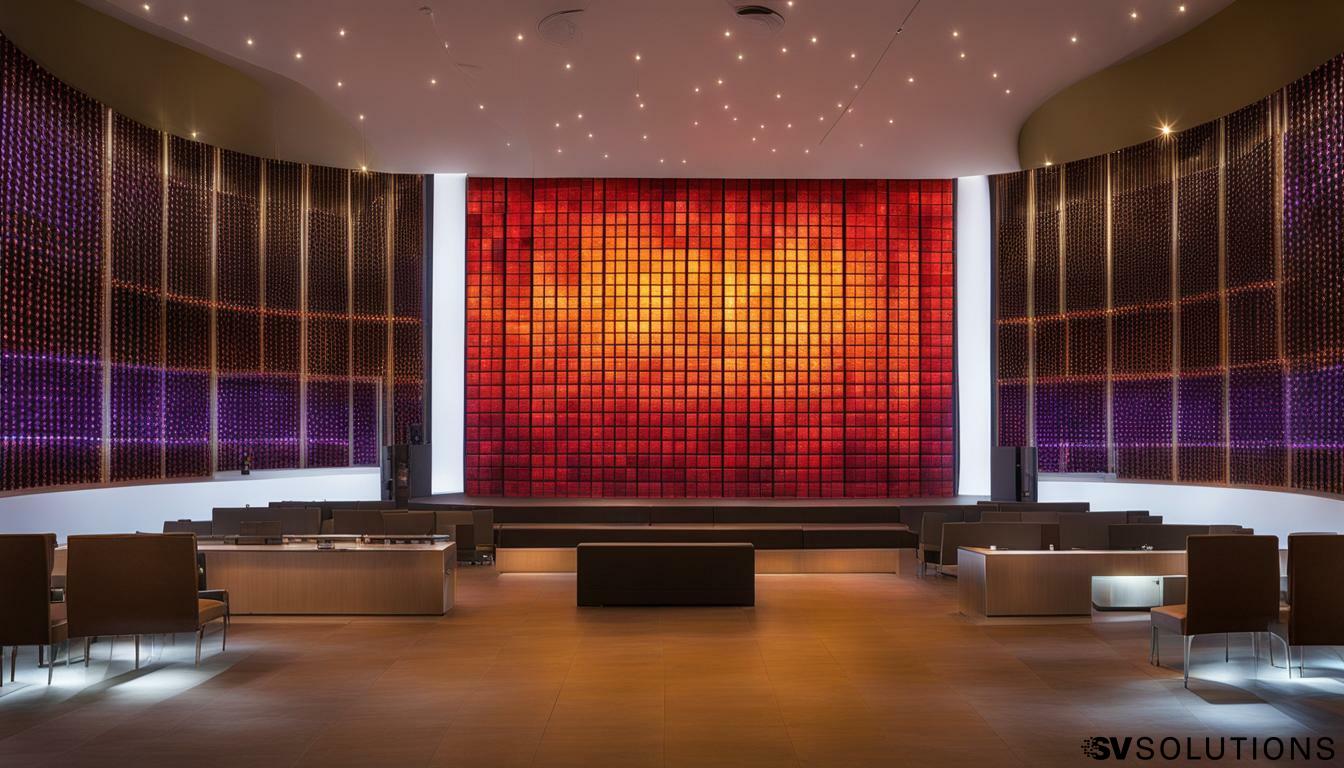 LED Wall for Church in Wells