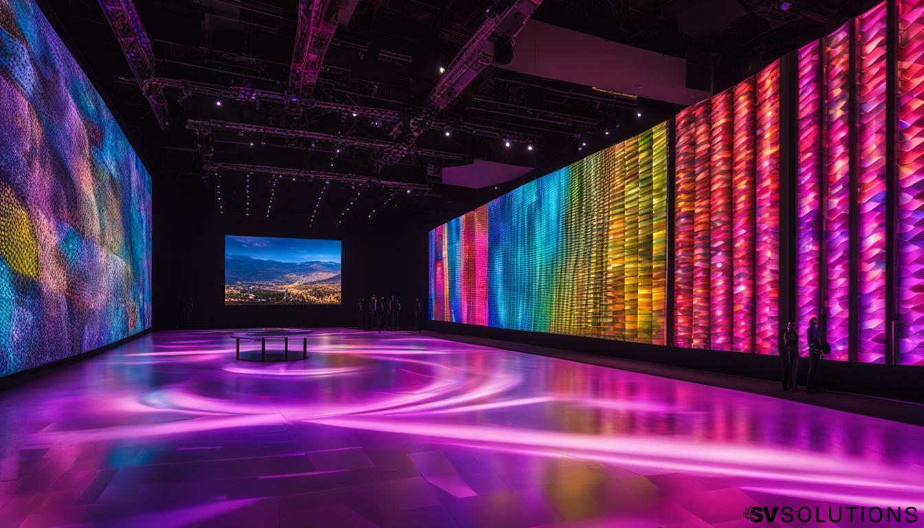 Discover an electrifying visual experience with our LED wall in Lehi