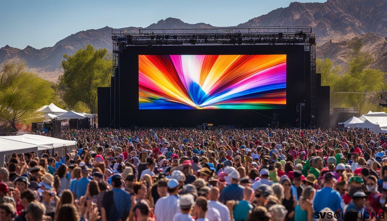 Outdoor LED Screen in Boulder City